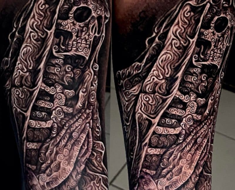 Tatuaje Muerte Mexicana