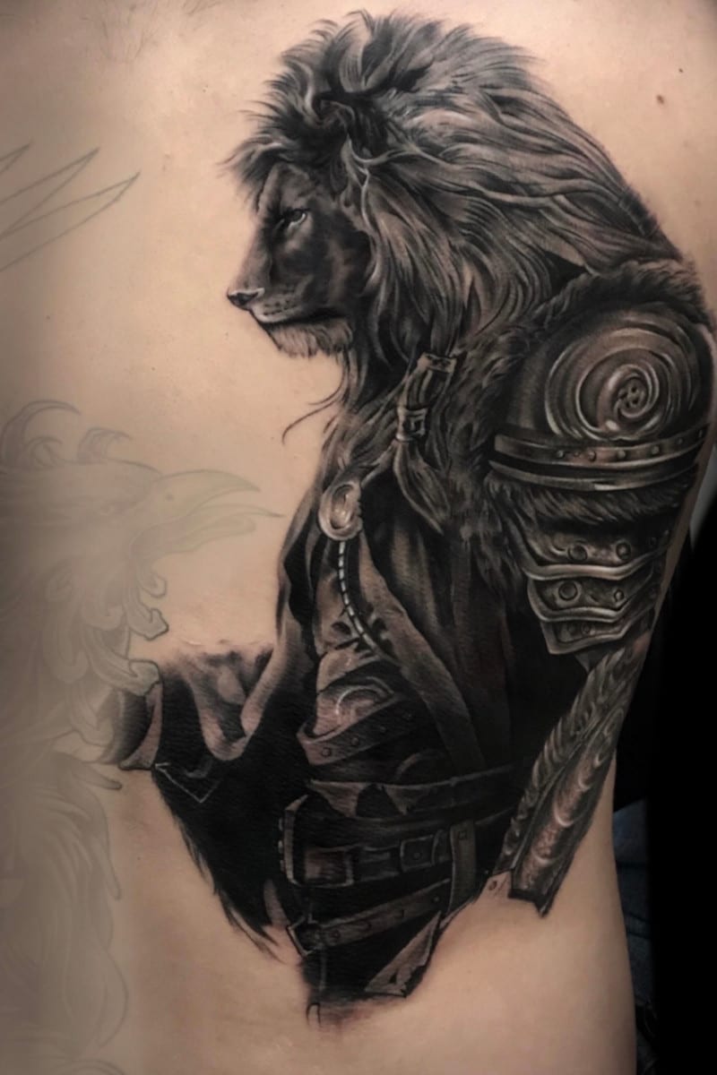 Tatuaje León Guerrero