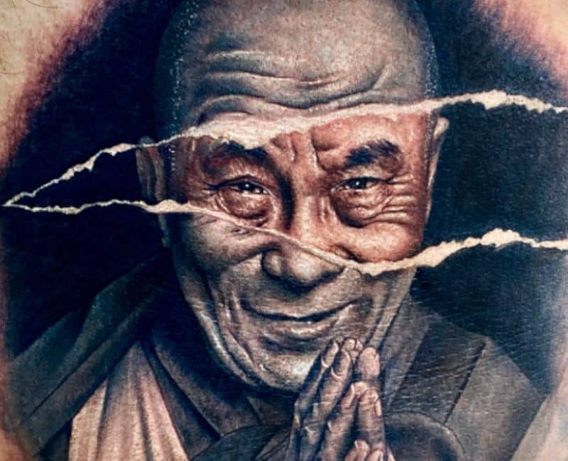 Tatuaje Dalai Lama