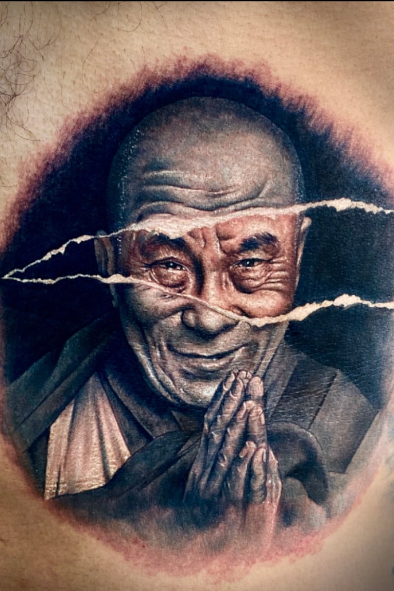Tatuaje Dalai Lama