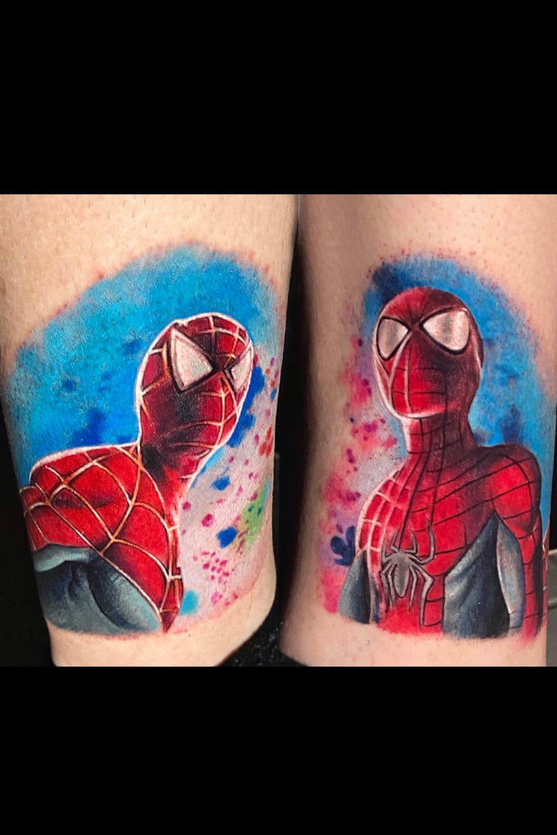 Tatuaje de Spiderman