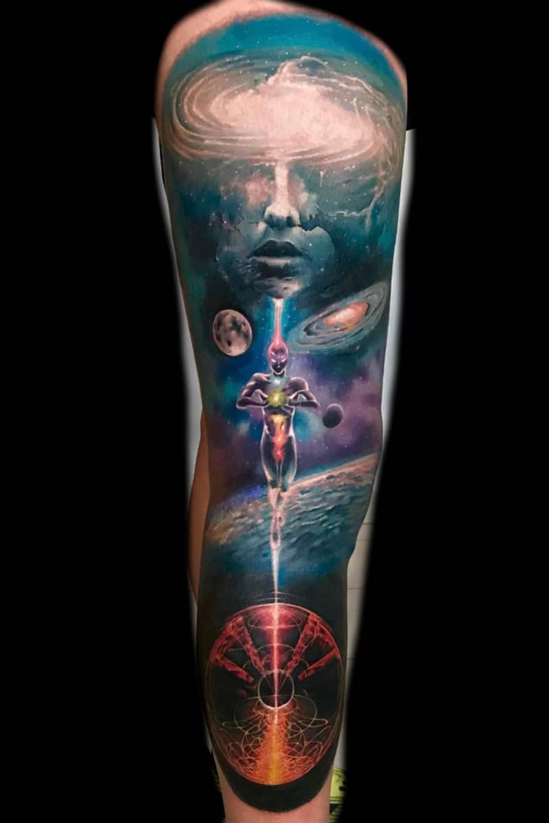 Tatuaje Planetas