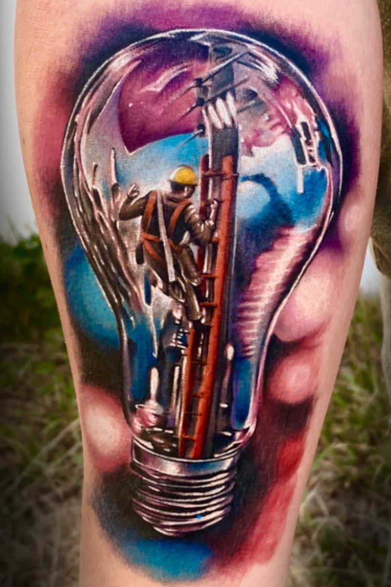 Tatuaje Reparador de Luz - Foco