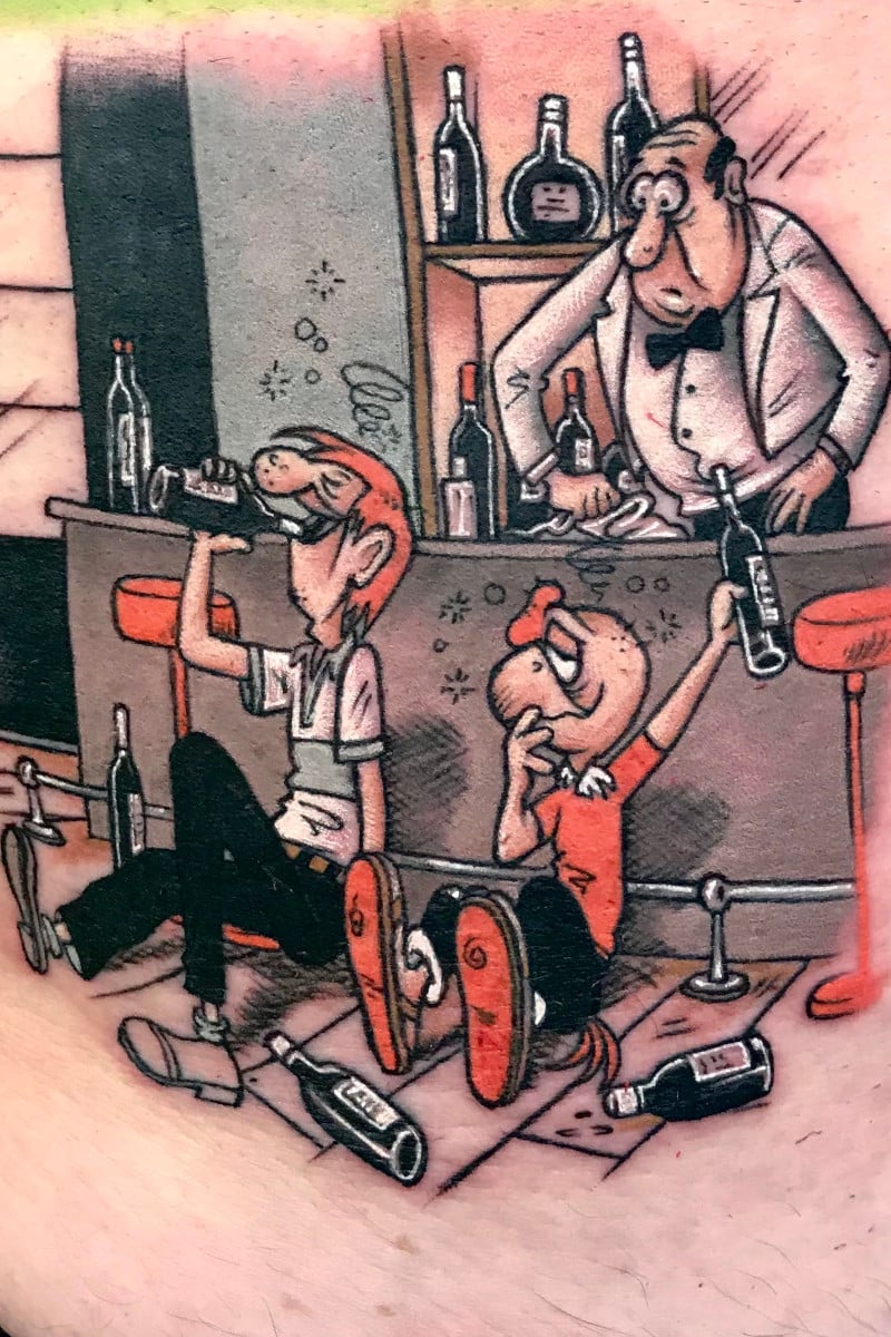 Tatuaje Condorito