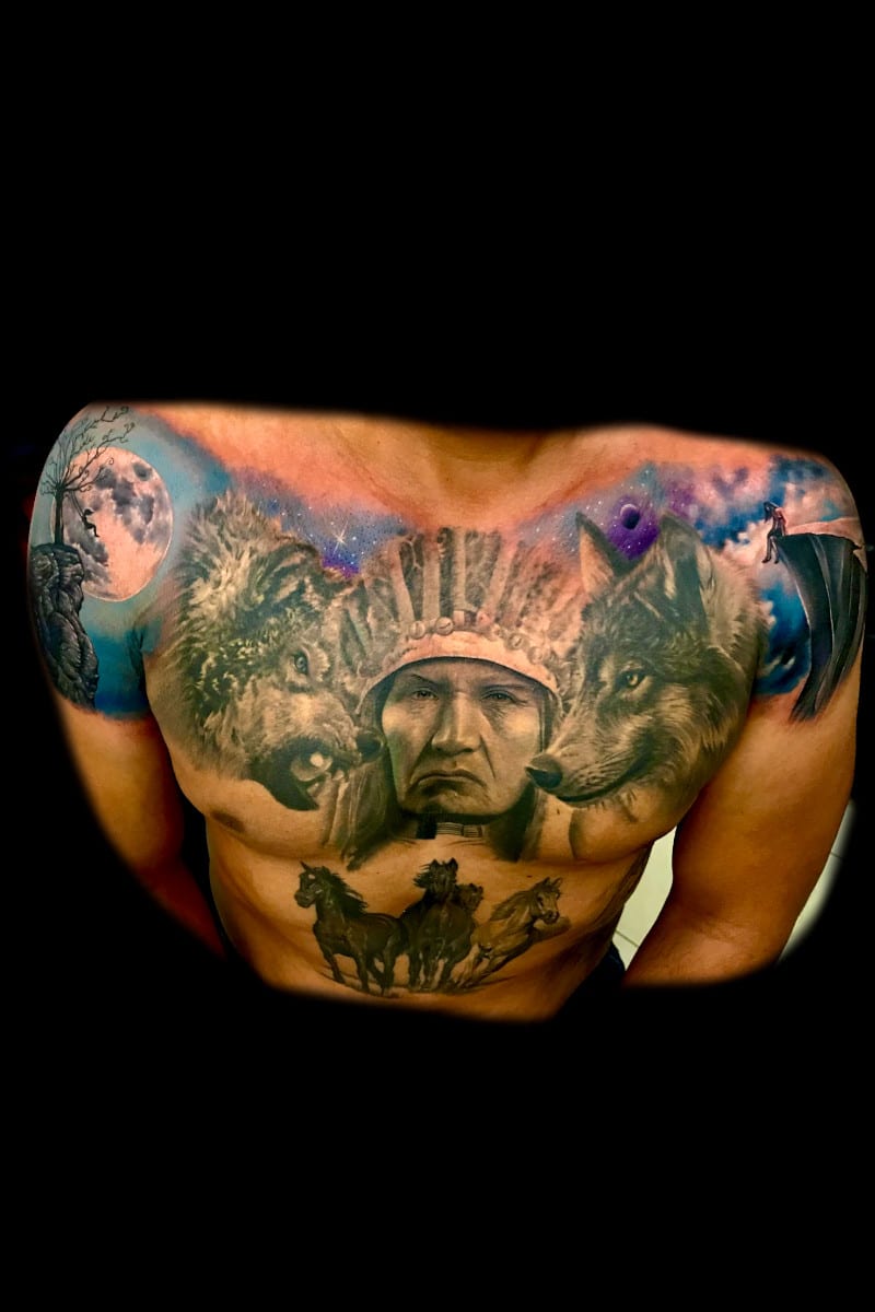Tatuaje Leyenda Indios