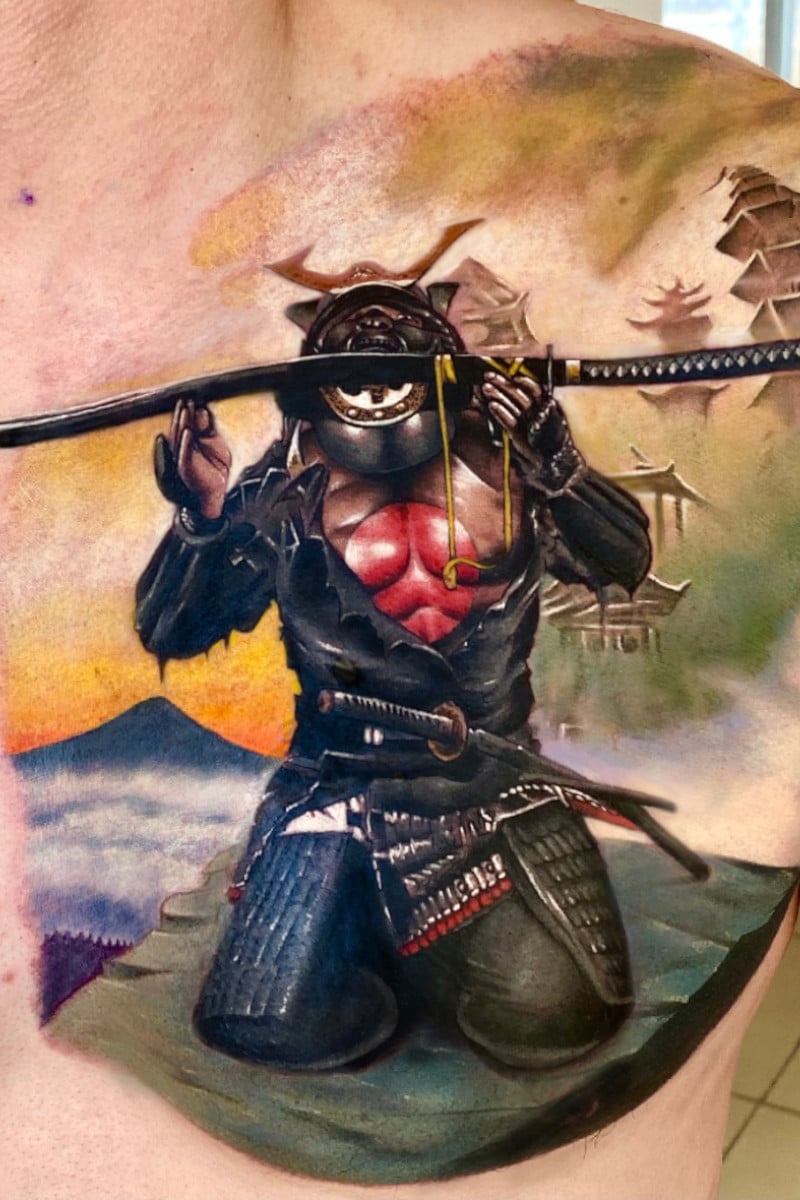 Tatuaje Samurai