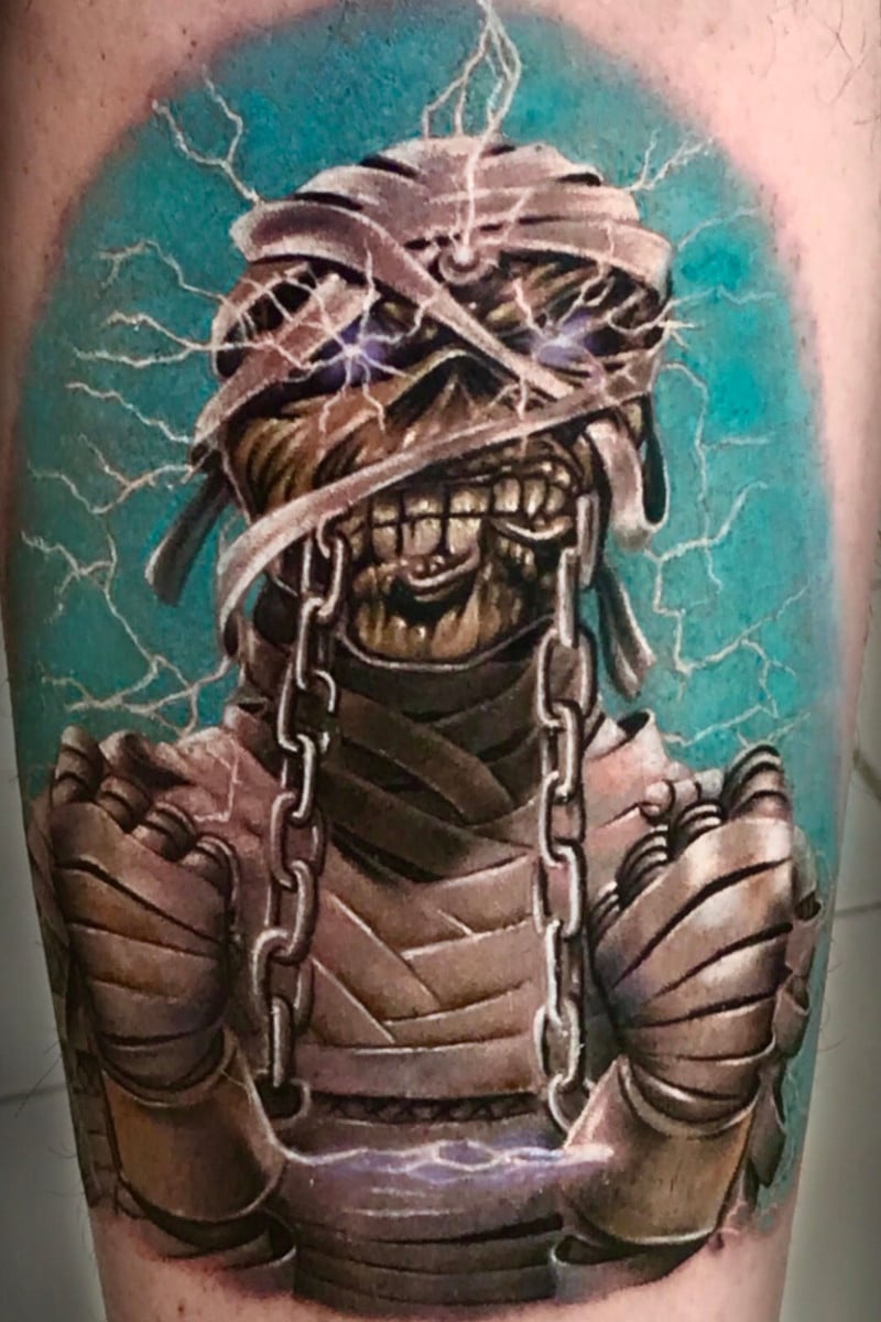 Tatuaje Eddie Iron Maiden