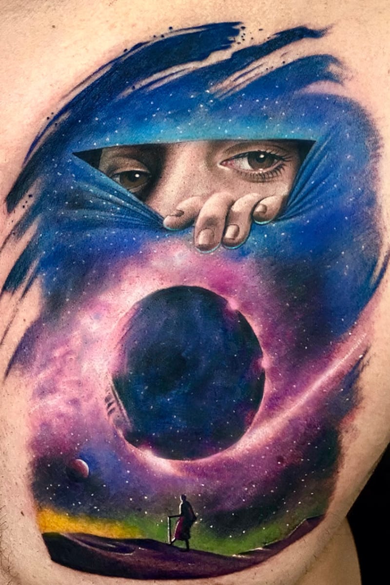Tatuaje Caminante Desierto