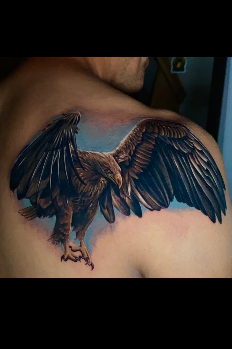 Tatuaje Águila Café