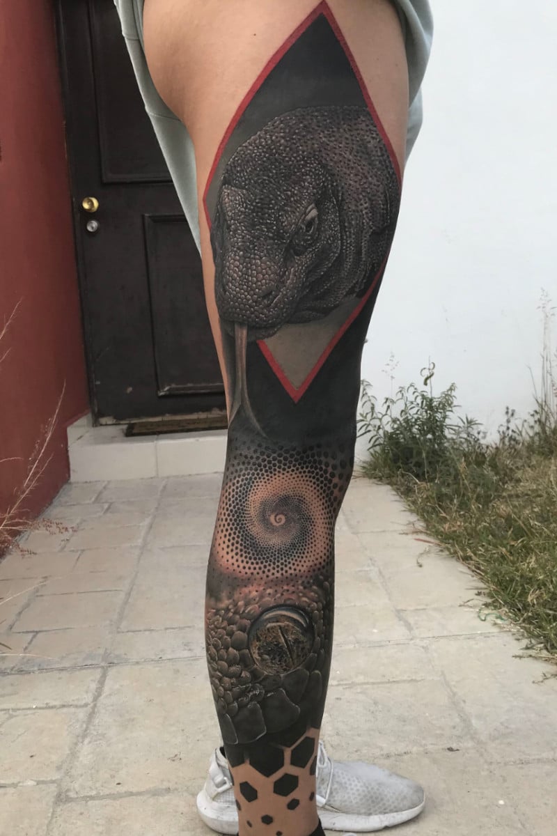 Tatuaje de Reptiles