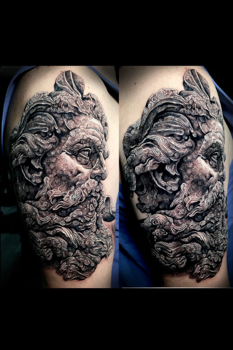 Tatuaje Poseidon