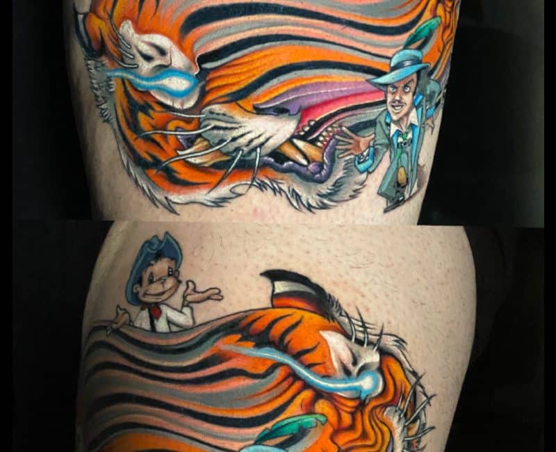 Tatuaje Cantinflas