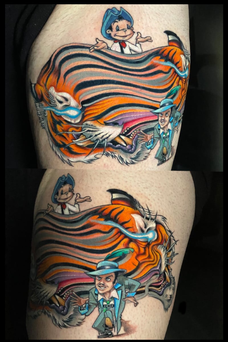 Tatuaje Cantinflas