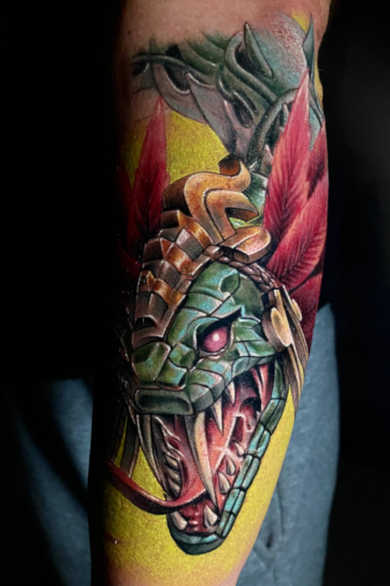 Tatuaje de Dios Serpiente