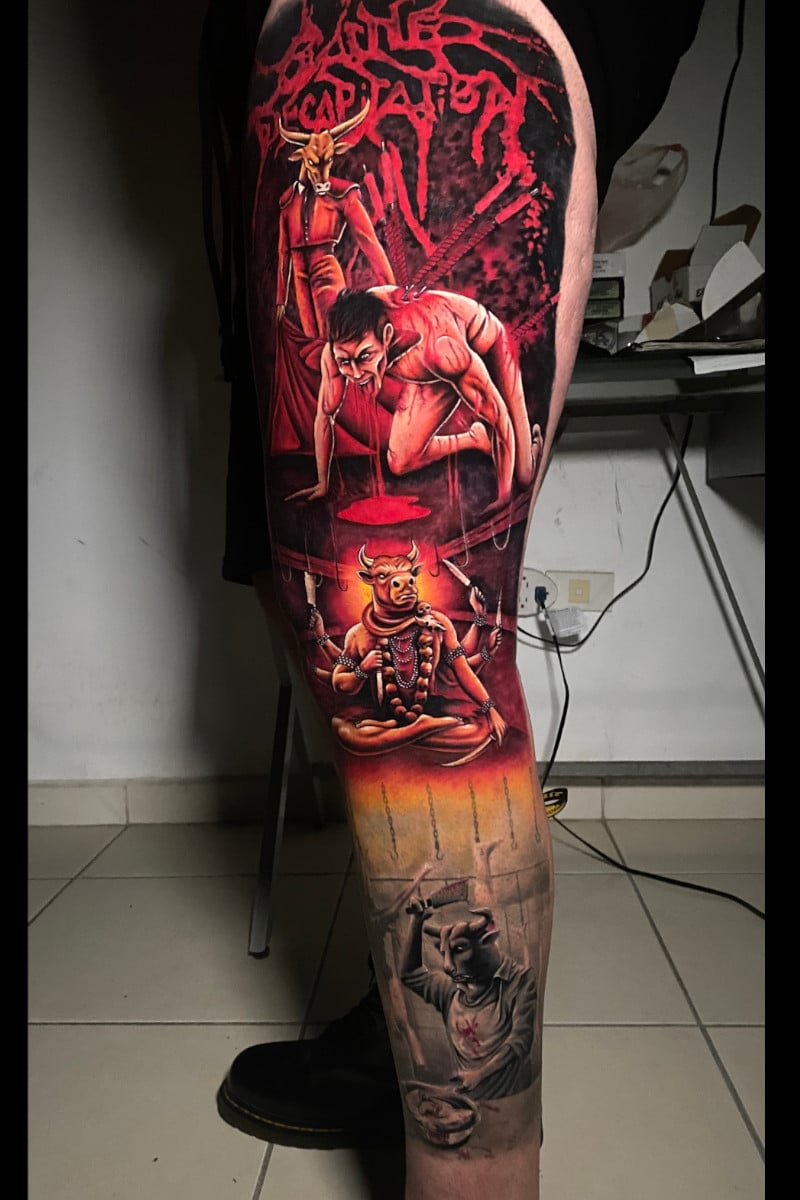 Tatuaje Decapitación