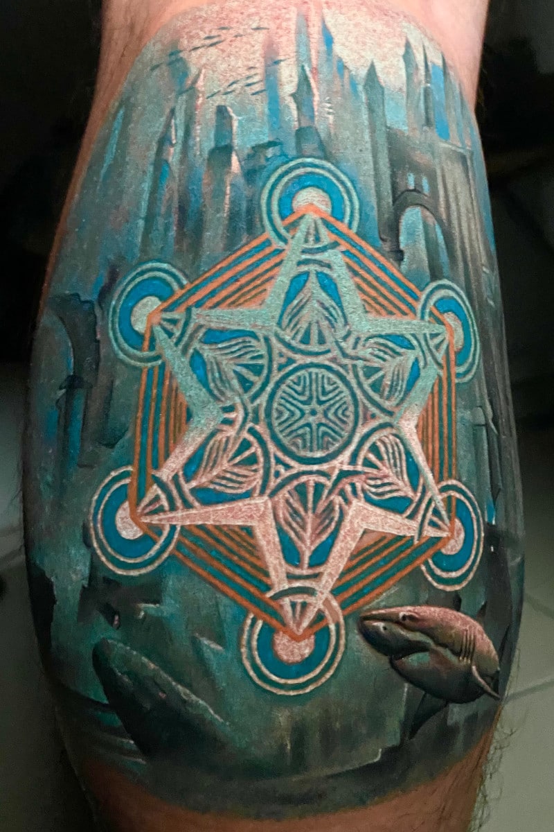 Tatuaje Metatron