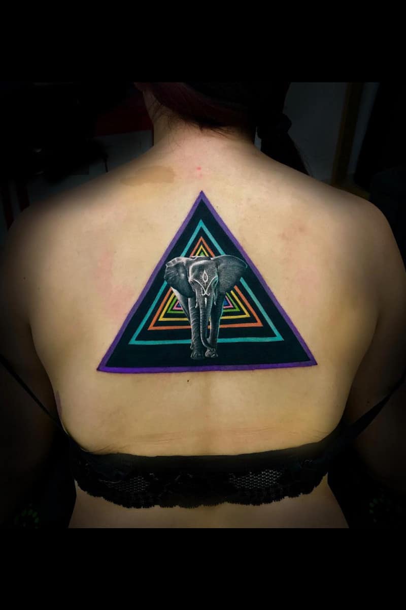 animal-elephant-triangles-for-woman