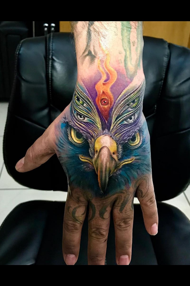 cosmic-colored-eagle