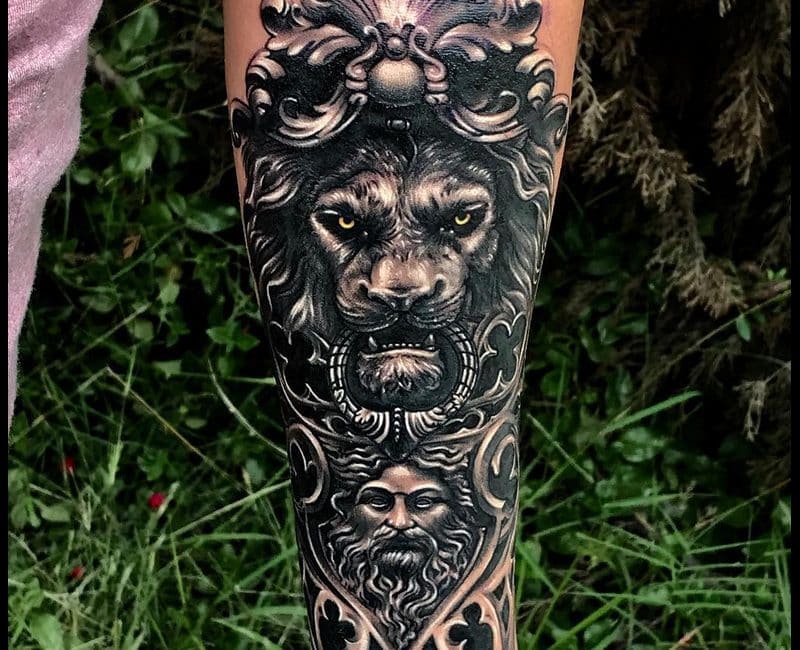 realistic-aldaba-leon