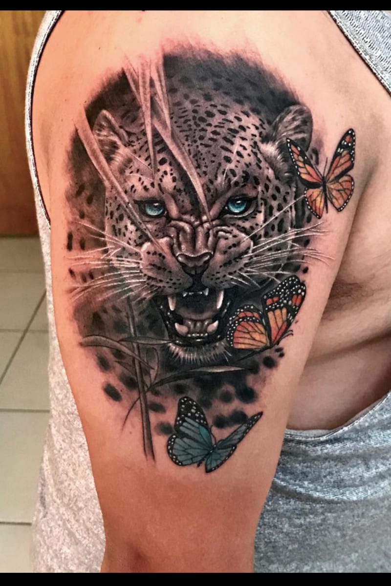 realistic-jaguar-butterflies