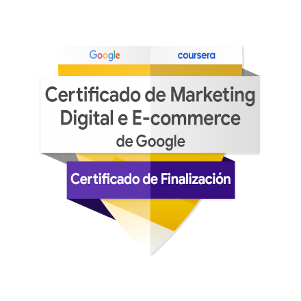 Certificado Marketing Digital Google Coursera